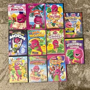 Barney and friends DVD bundle